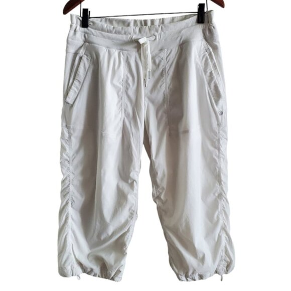 Lululemon Lined Studio Crop Pants Size 10 - Picture 1 of 14